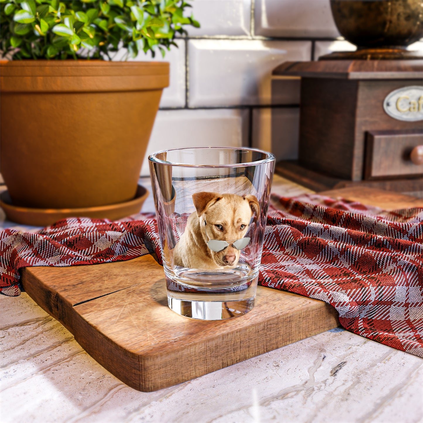 Judging Dog - Shot Glass, 1.5oz