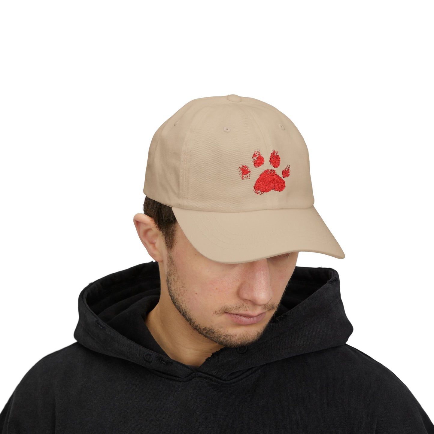 Paw Print - Embroidered Classic Dad Cap