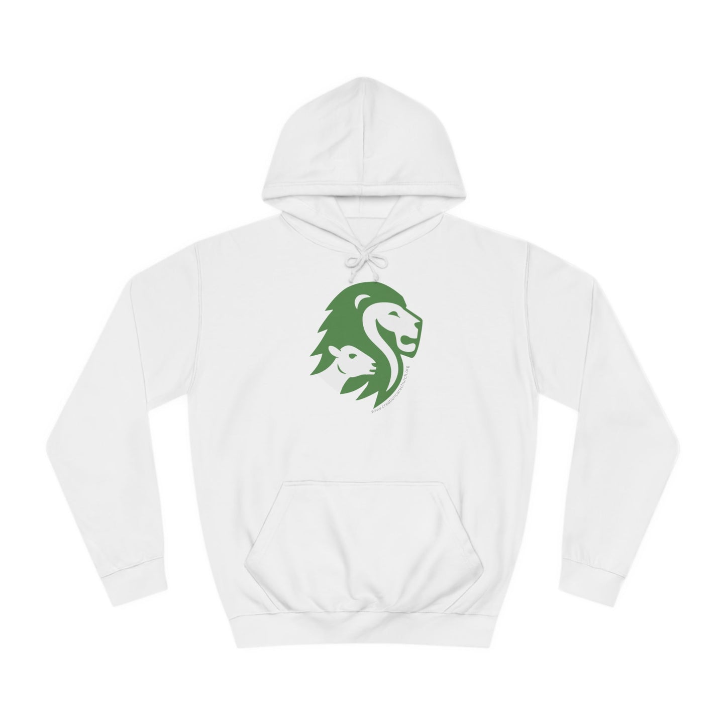 Creation Care Church - Symbol - Unisex College Hoodie