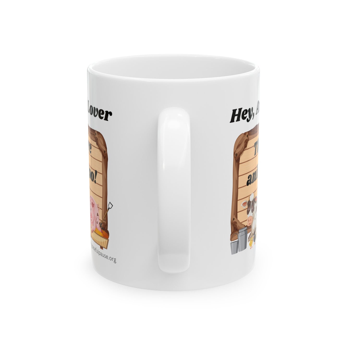 These are Animals Too - Ceramic Mug, (11oz, 15oz)
