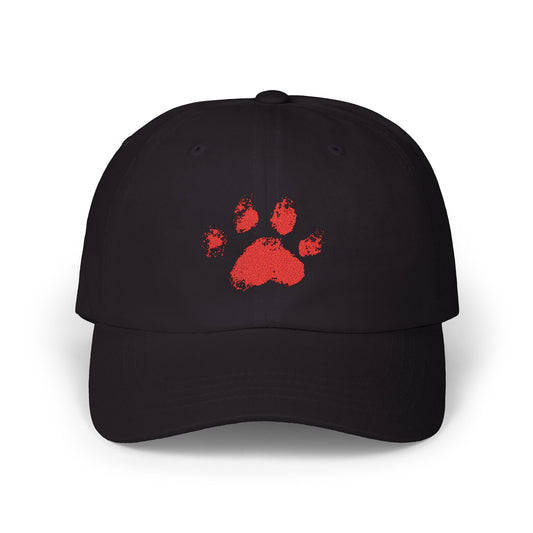 Paw Print - Embroidered Classic Dad Cap