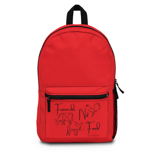 Friends Not Food - Eco-Friendly Backpack