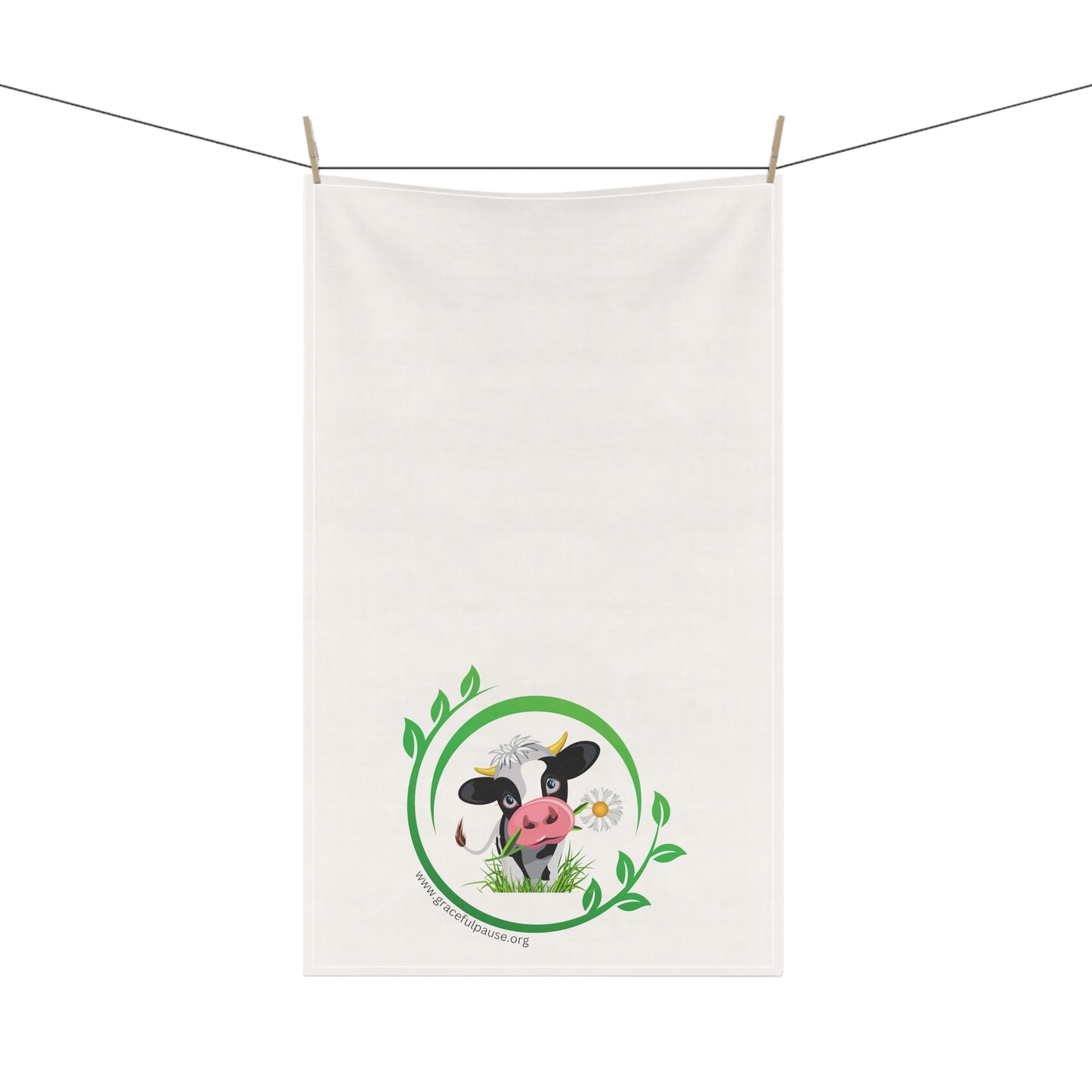 Pleading Cow - Kitchen Towel