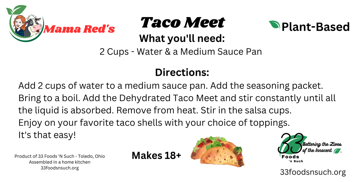 Mama Red's - Taco Meet - Meal Kit