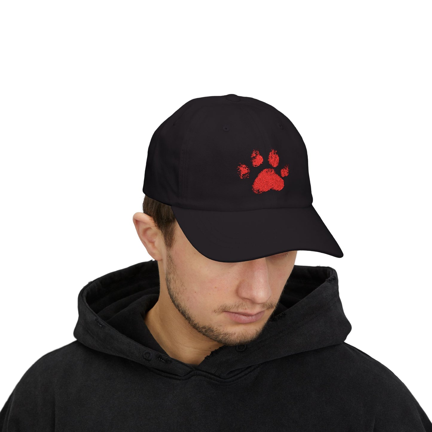 Paw Print - Embroidered Classic Dad Cap