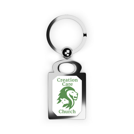 Creation Care Church Symbol - Rectangle Photo Keyring
