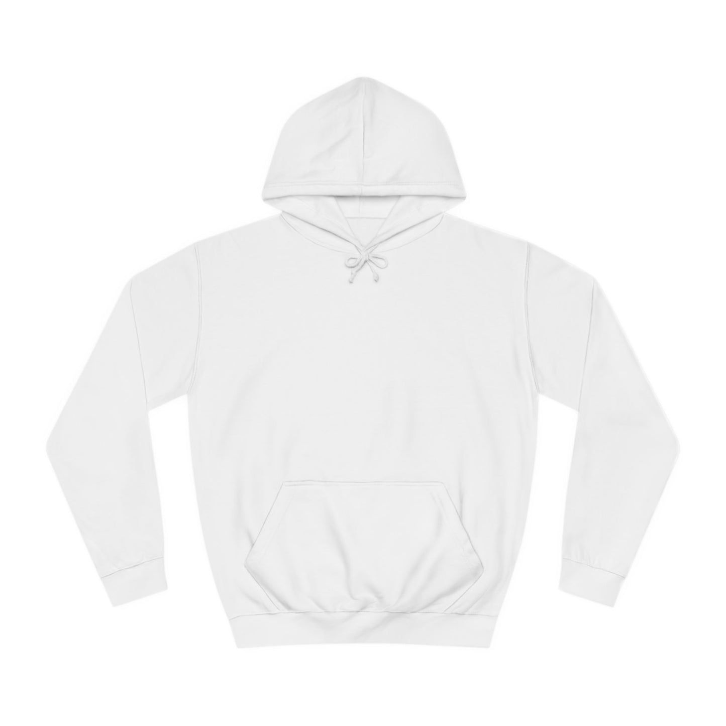 Just a Vegan Who Loves Jesus - Back only - Unisex College Hoodie