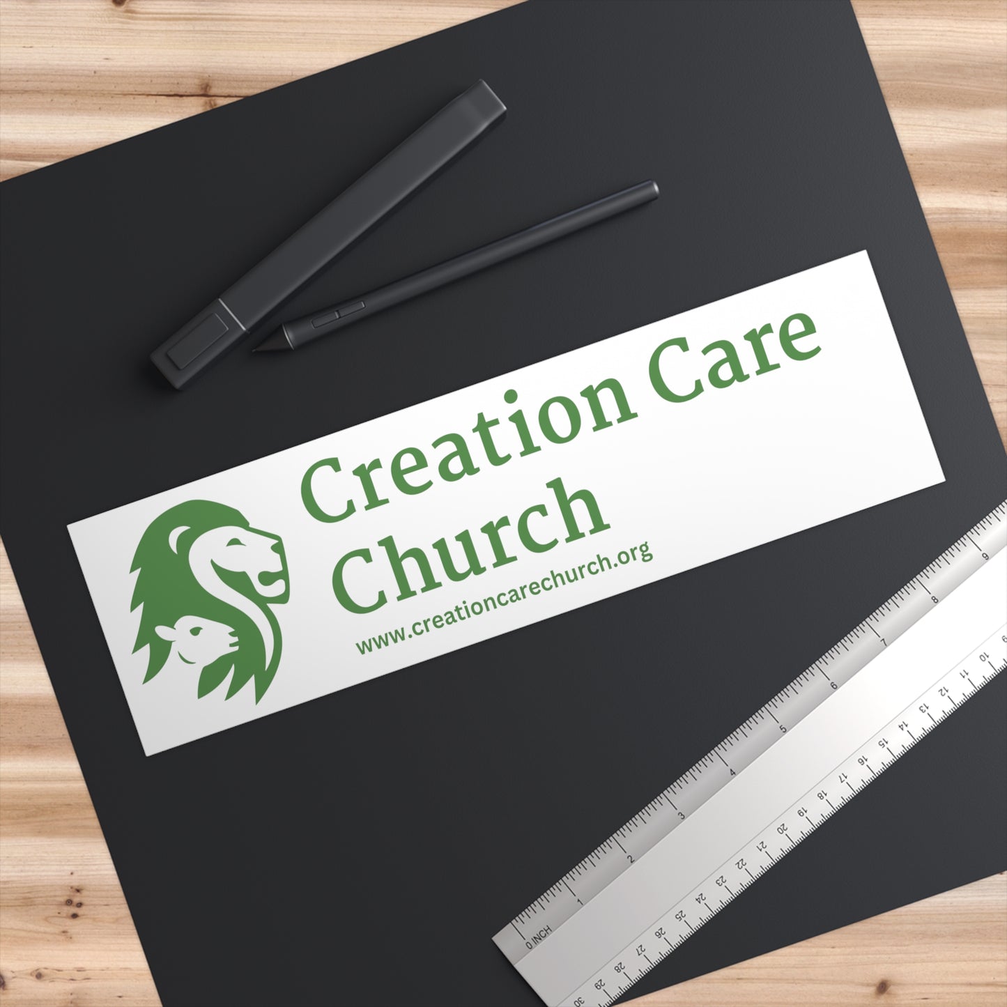 Creation Care Church Logo - Bumper Stickers