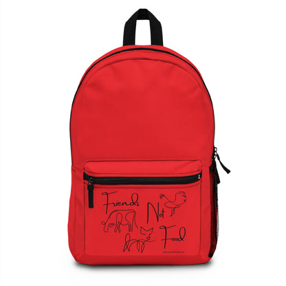 Friends Not Food - Eco-Friendly Backpack