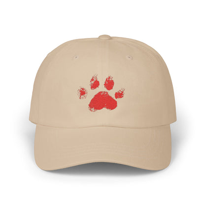 Paw Print - Embroidered Classic Dad Cap