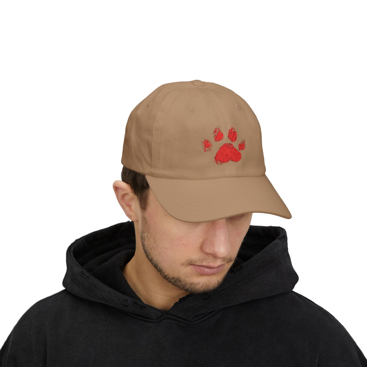 Paw Print - Embroidered Classic Dad Cap