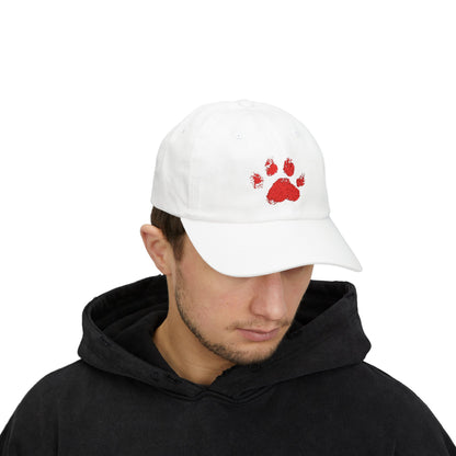 Paw Print - Embroidered Classic Dad Cap